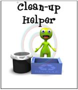Clean up helper classroom job