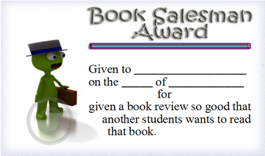 Book Salesman Award