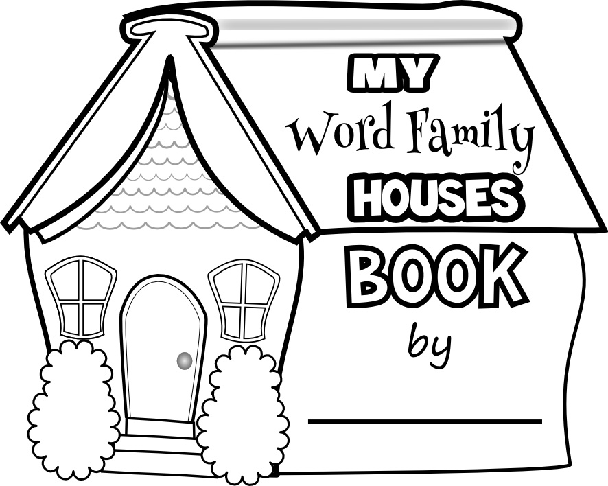 My word family houses book
